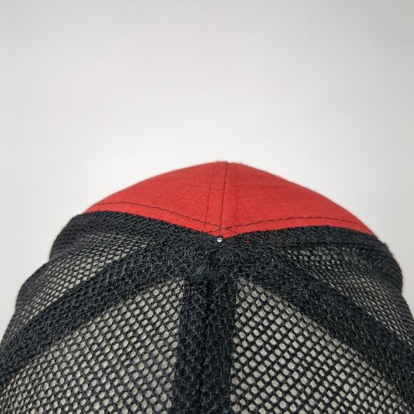 Banbury Golf Course Snapback Trucker Hat Red One Size Mesh Back Legendary - Picture 6 of 9